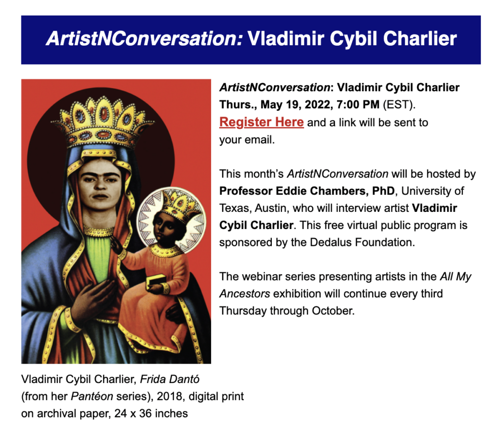Artist N Conversation Cybil Charlier