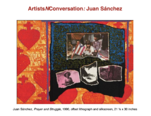 Juan Sanchez ArtistNConversation