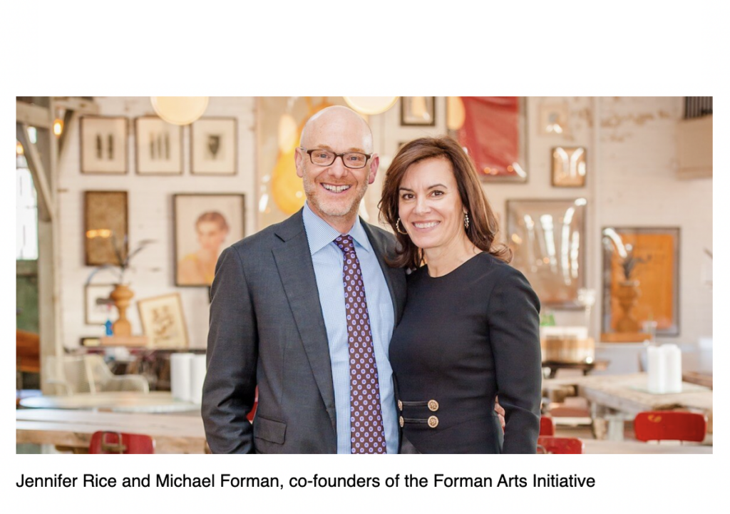 Jennifer Rice and Michael Forman