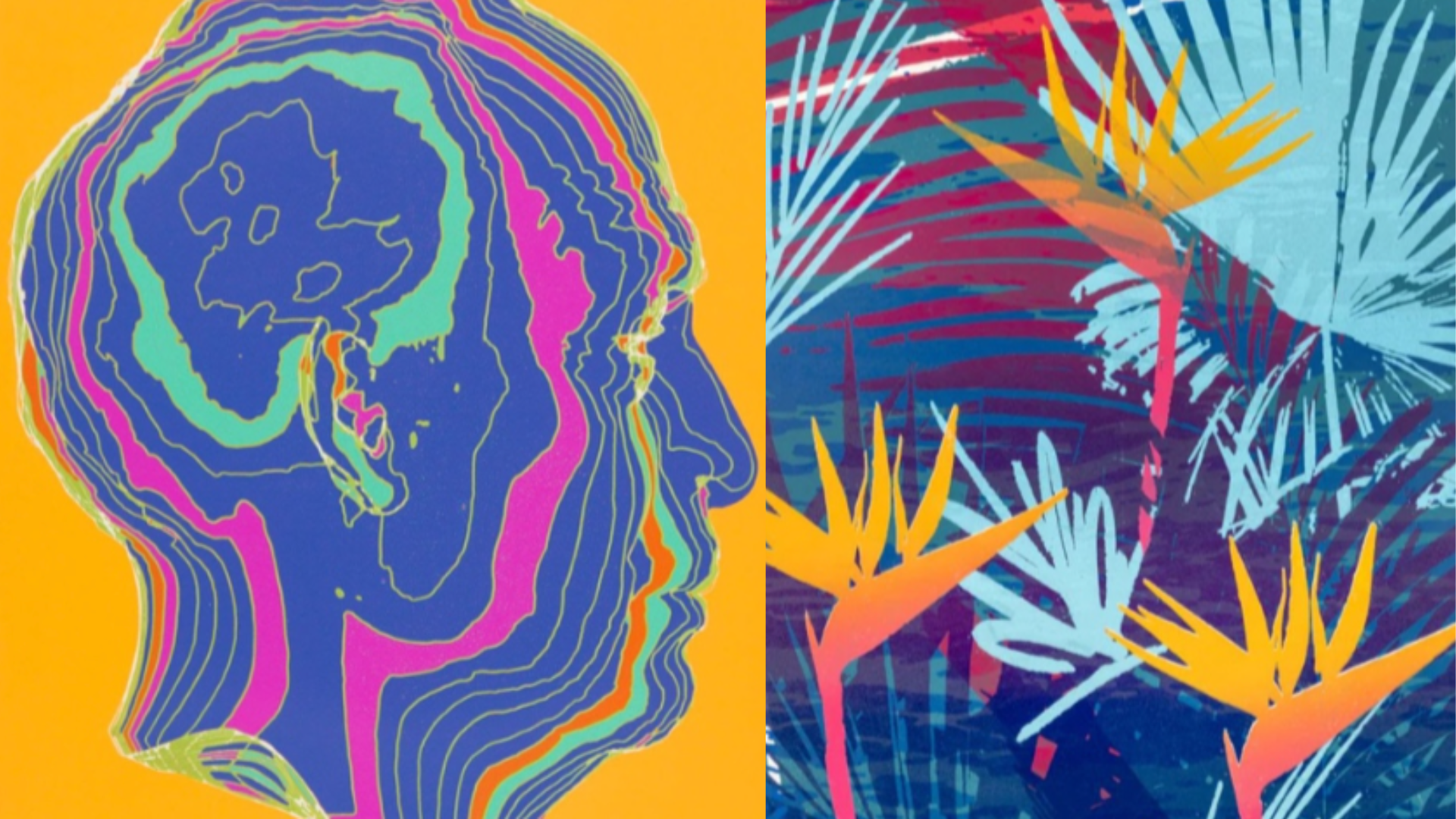Miguel Horn’s Growth Rings, VE 15; Calo Rosa’s Twilight in El Tropico